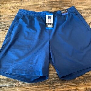 NWT. Spyder Active Men’s Shorts. Size Large. Blue